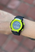ساعت دیجیتال طرح G-SHOCK رنگ مشکی فسفری