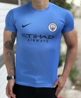تیشرت ورزشی Manchester City آبی روشن