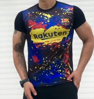 تیشرت ورزشی Barcelona رنگ پاشیده
