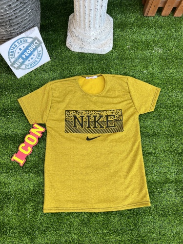 تیشرت آستین کوتاه Nike Feresh خردلی