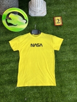 تیشرت آستین کوتاه NASA زرد