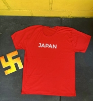 تیشرت آستین کوتاه سایز بزرگ JAPAN قرمز