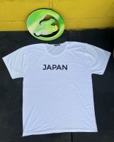 تیشرت آستین کوتاه سایز بزرگ JAPAN سفید
