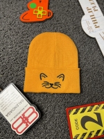 کلاه زمستانی طرح گربه پرتقالی