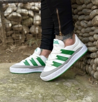 کفش کتونی سه خط ADIDAS سفید سبز