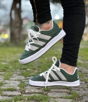 کفش کتونی سه خط ADIDAS سبز سفید