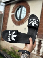 دمپایی مردانه adidas new مشکی سفید